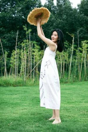 梁洁夏日清新胶片写真图片_7