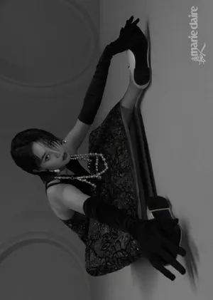 蓝盈莹时尚摩登杂志写真大片_7