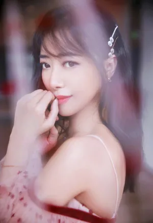 陈紫函吊带裙性感优雅写真图片_4
