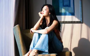 孙千慵懒随性写真图片_3