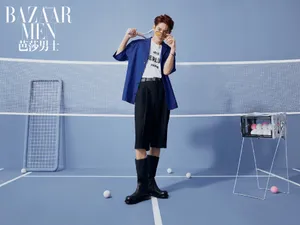 姚琛网球休闲风大片写真图片_3