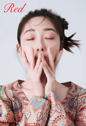 蒋梦婕粉裙性感写真图片_4