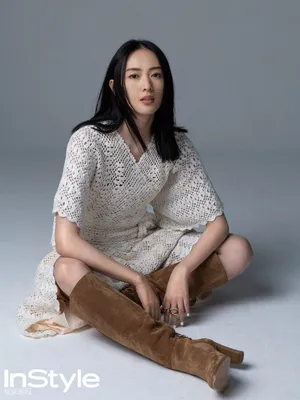 童瑶飘逸纱裙性感写真图片