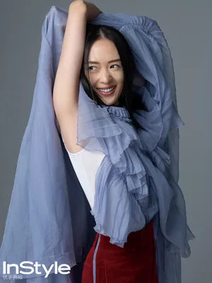 童瑶飘逸纱裙性感写真图片_2