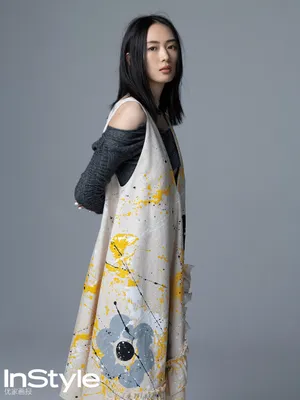 童瑶飘逸纱裙性感写真图片_9