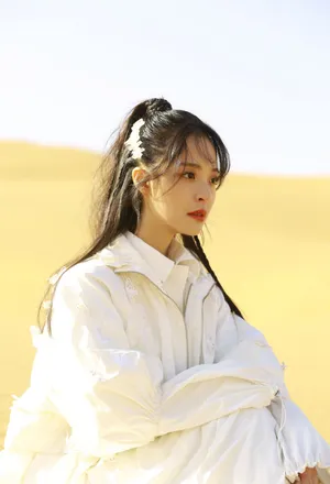 李莎旻子唯美沙漠写真图片_6