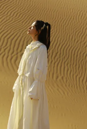 李莎旻子唯美沙漠写真图片_7