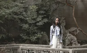 李莎旻子时尚街拍图片_5