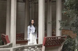 李莎旻子时尚街拍图片_8