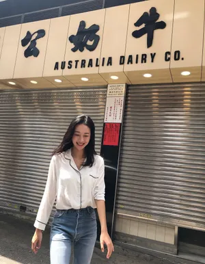 许潇晗仙气甜美生活照图片