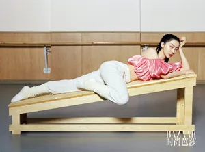 赵小棠时尚芭莎写真图片