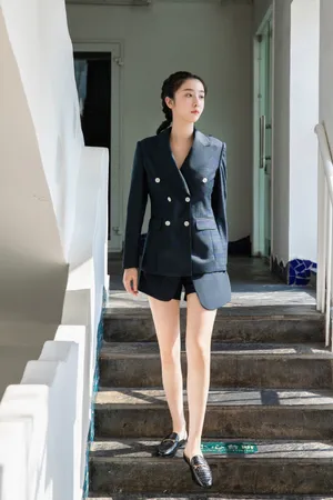 赵小棠干练性感西装写真图片_5