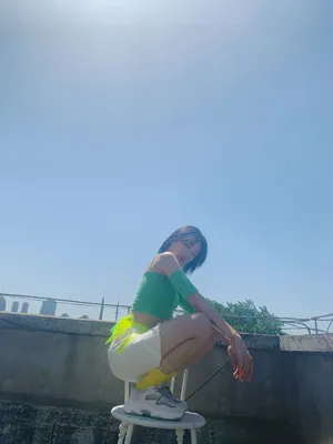 yamy夏日清凉自拍照图片_8