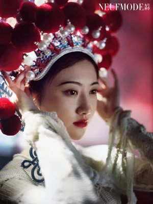景甜国粹京剧风大片写真图片
