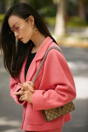 倪妮优雅性感街拍写真图片_6