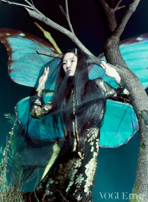 孟美岐暗黑系大片写真图片_8