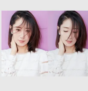 刘敏涛白裙优雅性感写真图片_3