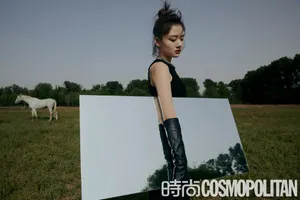 任敏边程野外戎马装写真大片_9