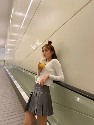 苏晓彤可爱俏皮私服图片