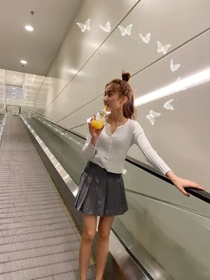 苏晓彤可爱俏皮私服图片_2