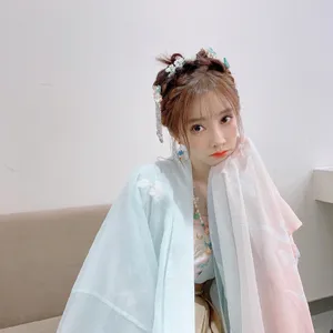 冯提莫汉服性感写真图片