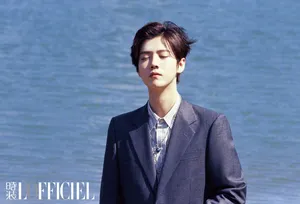 鹿晗最新帅气写真大片_3