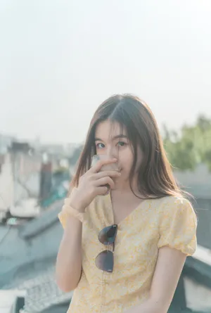 李兰迪清纯小清新写真图片_9