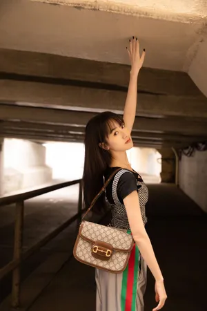 袁冰妍性感私服街拍写真图片_3