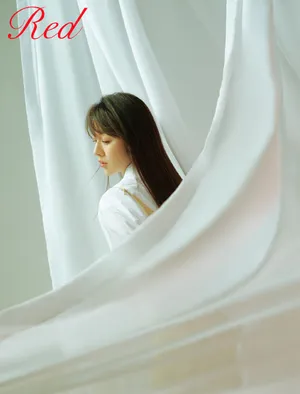 王晓晨格纹西装甜酷写真图片_4