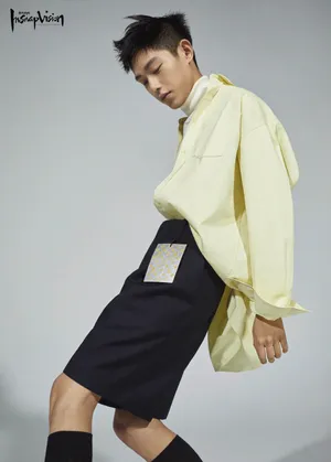 王锵时尚个性杂志写真大片