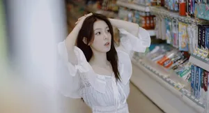 陈瑶白裙甜美写真图片_10