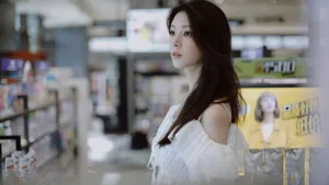 陈瑶白裙甜美写真图片_13