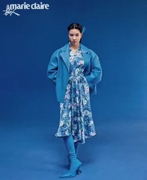 宋妍霏孔雀造型复古写真大片_2