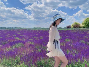 孙琰清花间优雅写真图片_4