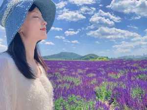 孙琰清花间优雅写真图片_5