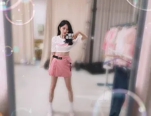 吴宣仪清爽露脐装写真图片_2