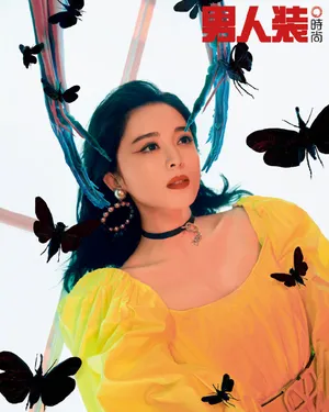 古力娜扎暗黑系甜酷写真图片_1