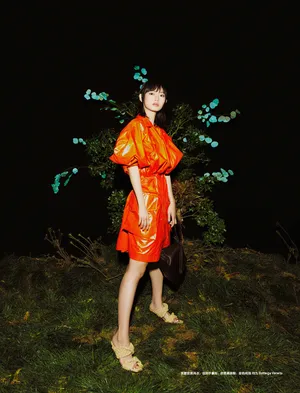 陈雨锶酷美夜光街拍写真图片_3