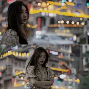 邓家佳优雅性感街拍写真图片_4