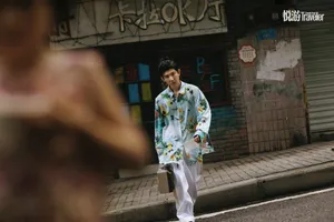 王源港风大片封面写真图片