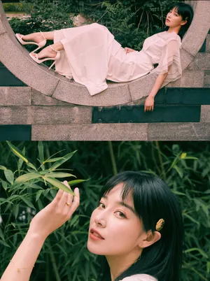 阚清子白裙优雅气质写真图片_2