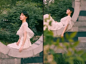 阚清子白裙优雅气质写真图片_3