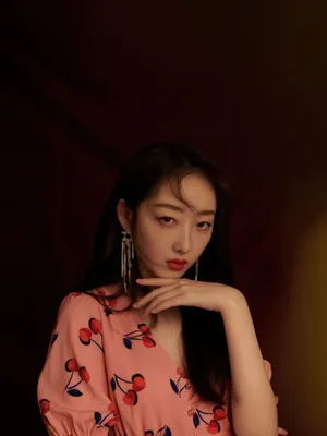 蒋梦婕樱桃裙性感写真图片_1