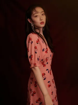 蒋梦婕樱桃裙性感写真图片_3