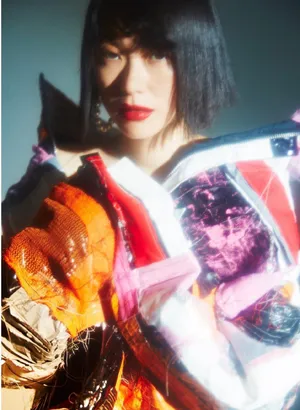 黄璐厚唇妆性感写真图片_2