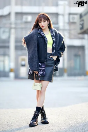 孔雪儿甜酷混搭风写真图片_7