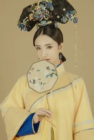 许芳铱清朝宫廷风写真图片_4
