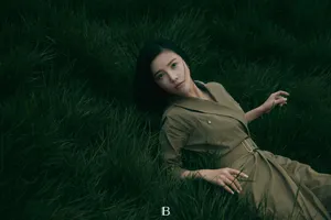 杨子姗恬静文艺写真图片