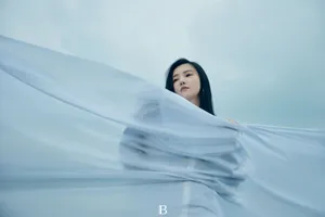 杨子姗恬静文艺写真图片_2