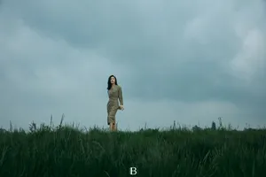 杨子姗恬静文艺写真图片_4